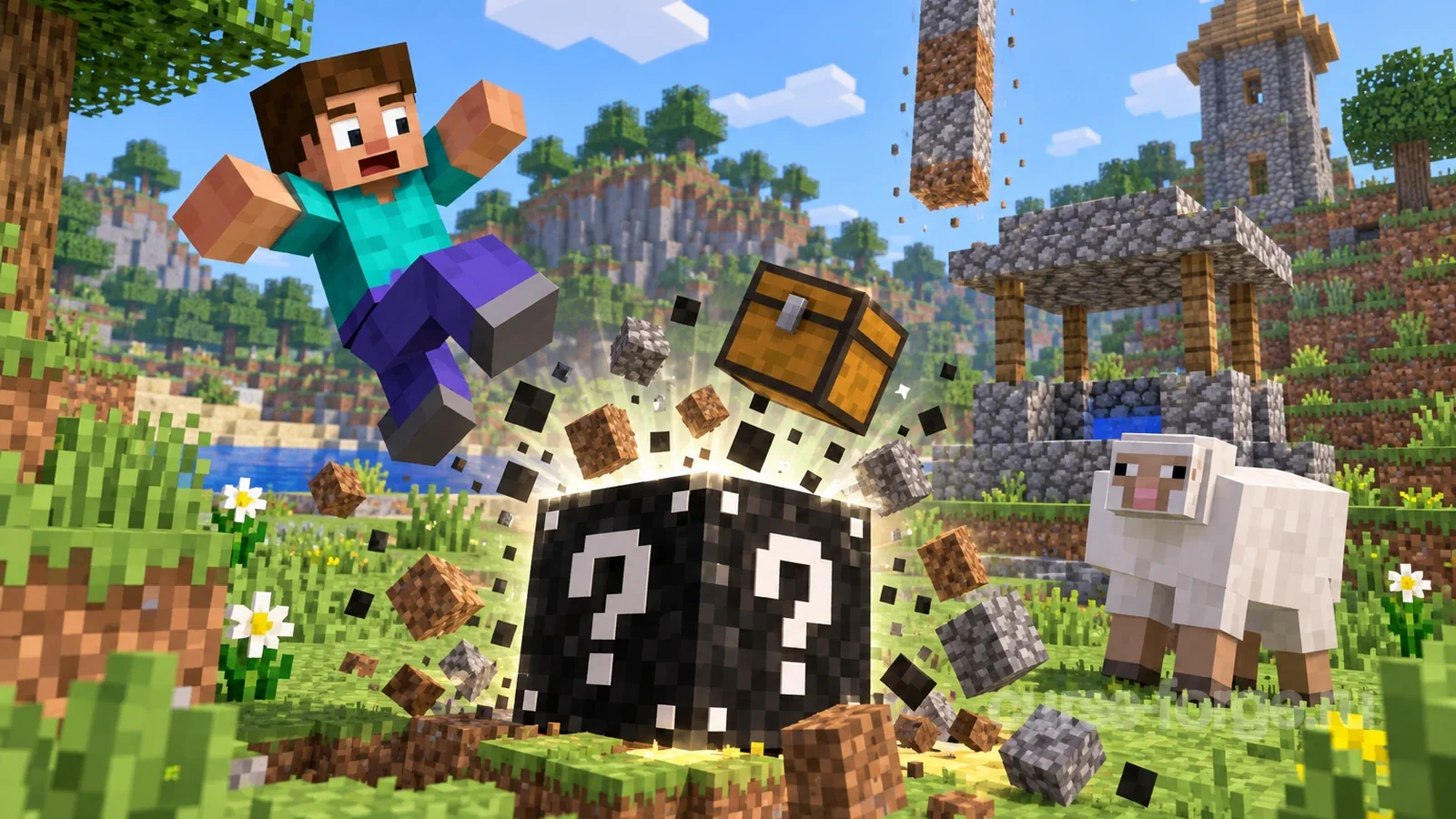 Black Lucky Block (over 150 new items)
