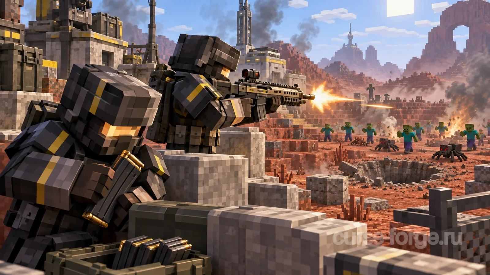 [TaCZ]Hell Divers2 Gun Pack