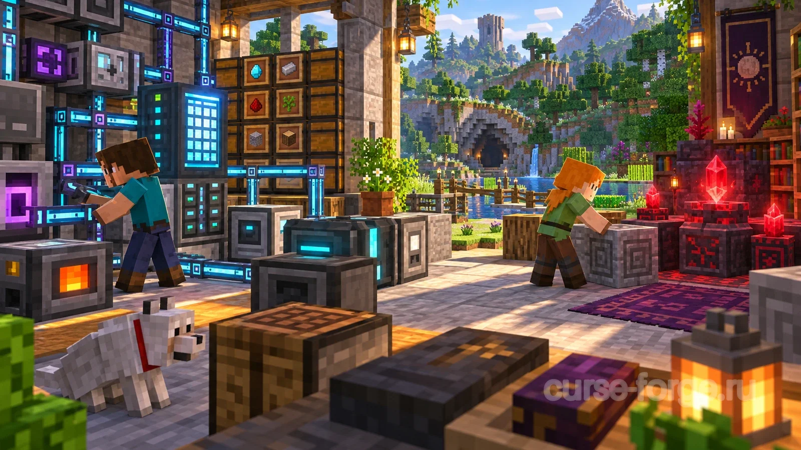 FTB Presents Direwolf20 1.10
