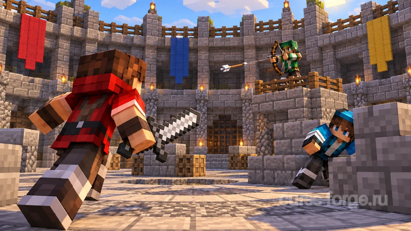 Fighting Arena! (multiplayer map)