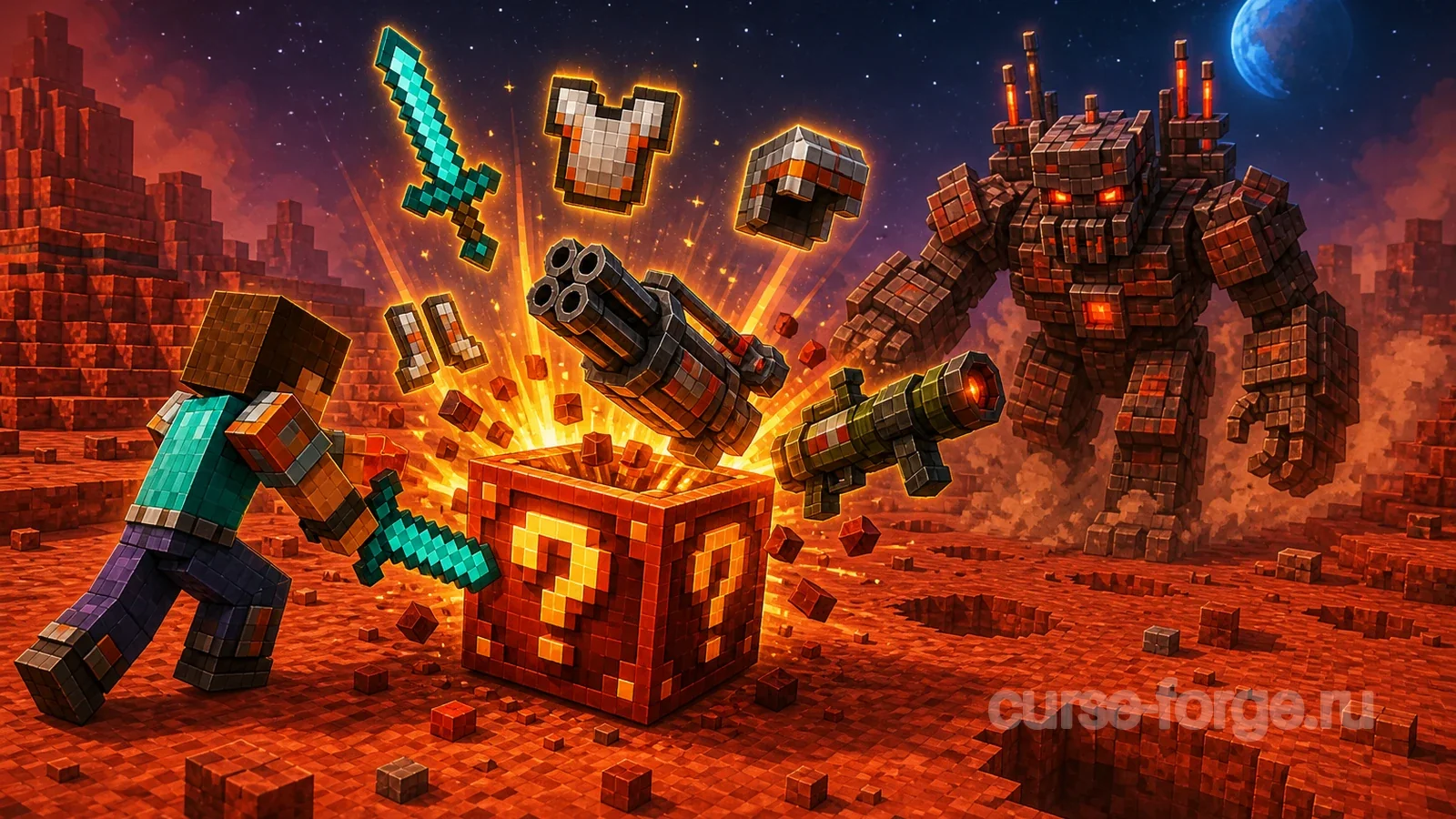 Mars Lucky Block !