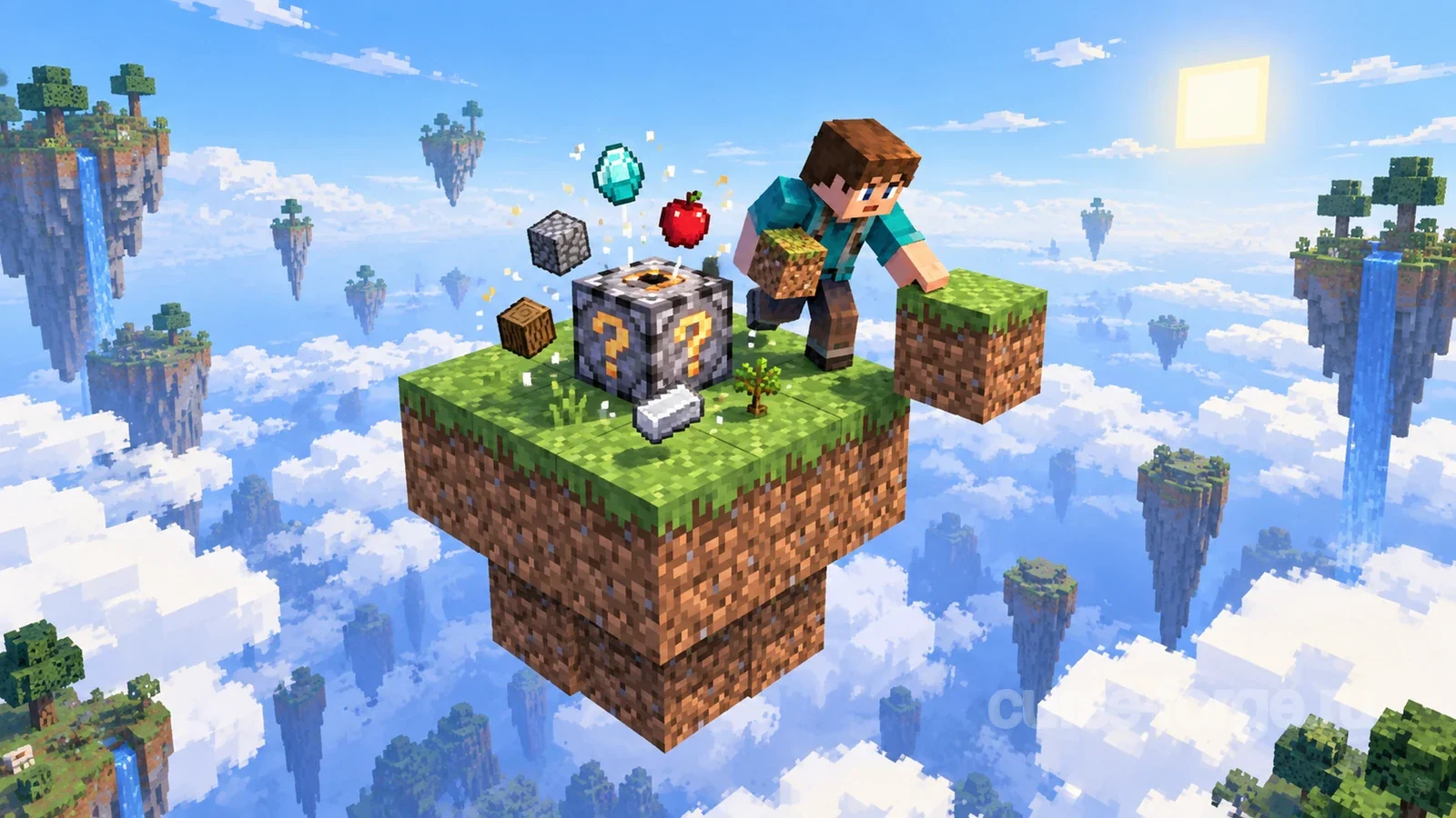 One Block Random Drop Skyblock