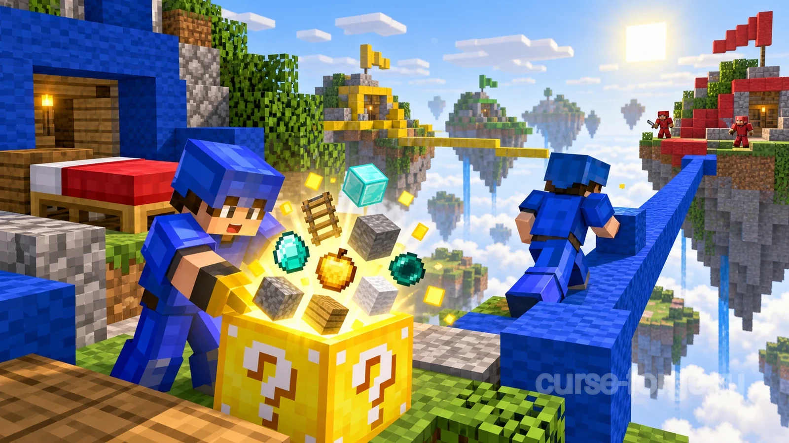 Lucky Block Bedwars