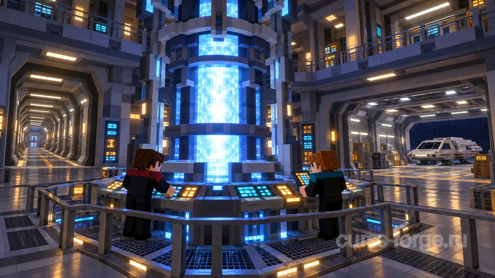 Star Trek Voyager map! Distributed By minecraftfever(TJ) MADE BY Maravrin-Imgur