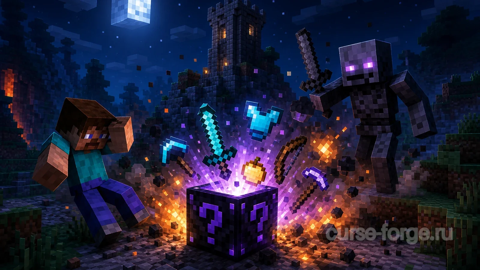Night Lucky Block