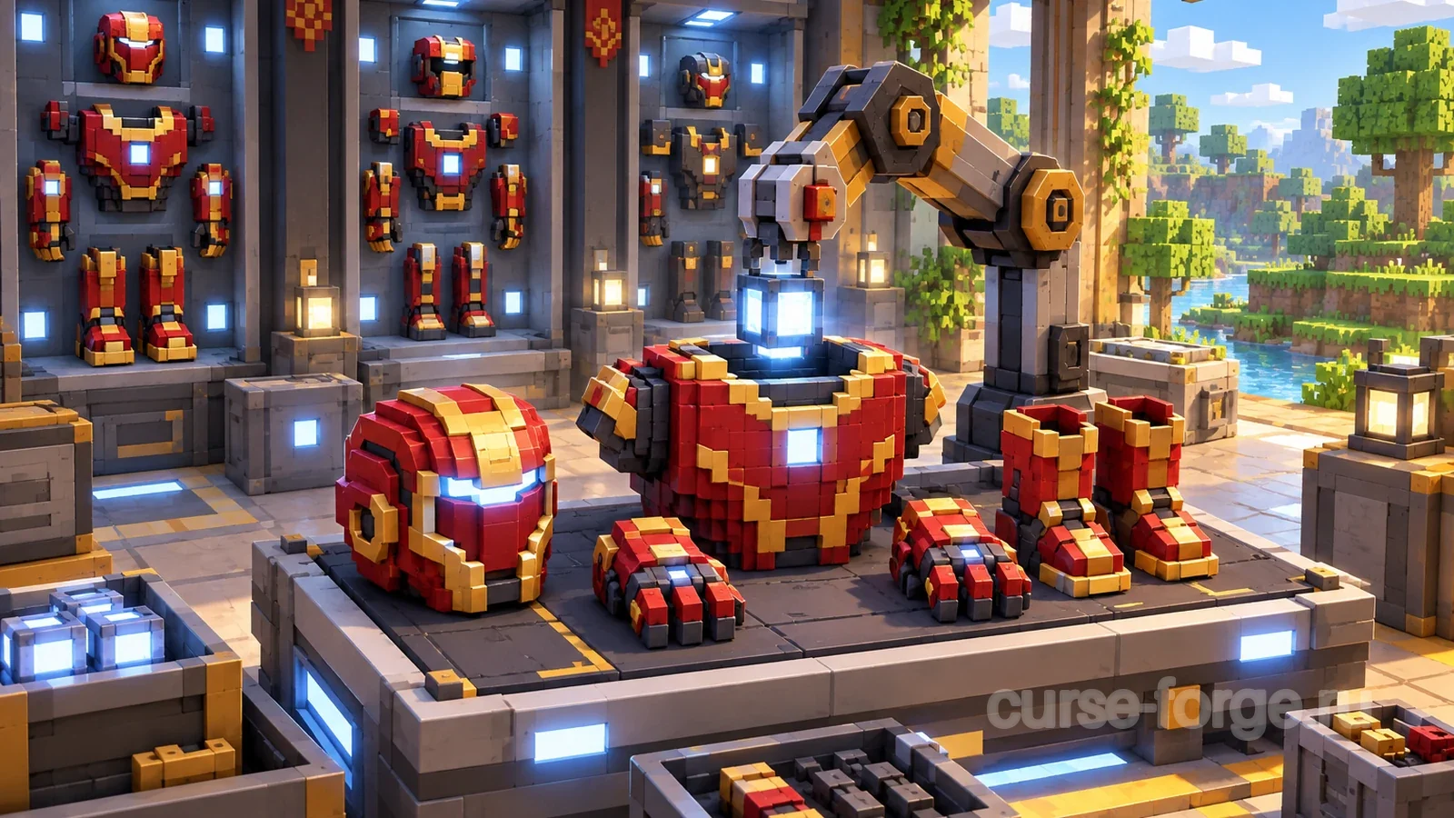[Discontinued] Lucraft Iron Man Addon