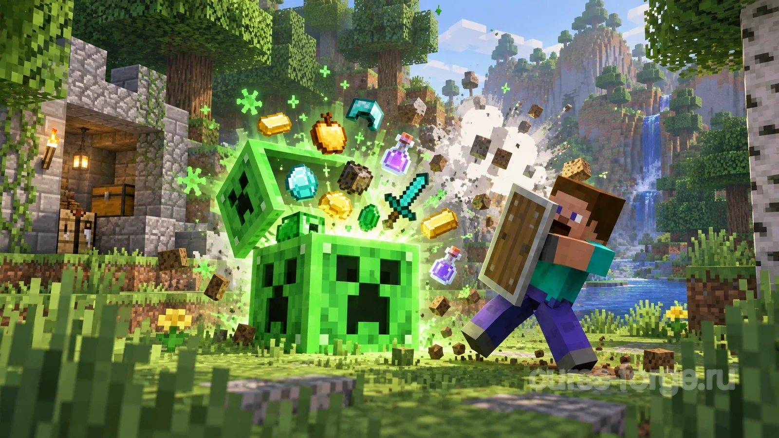 Lucky Block Creeper [Remastered]
