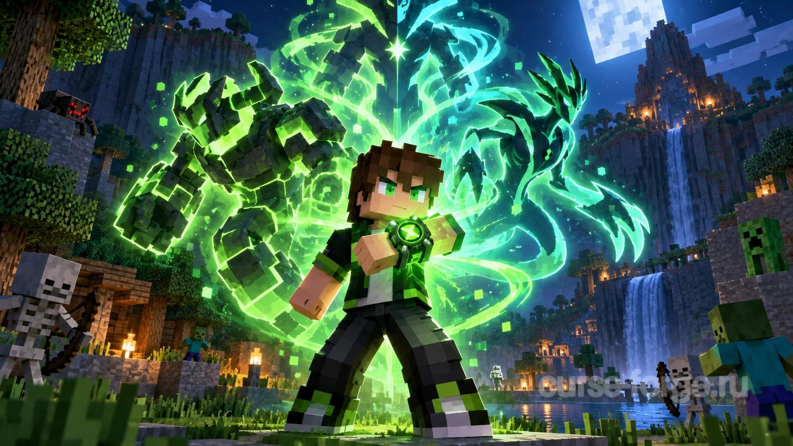 Moon Omnitrix- Ben 10 Addon