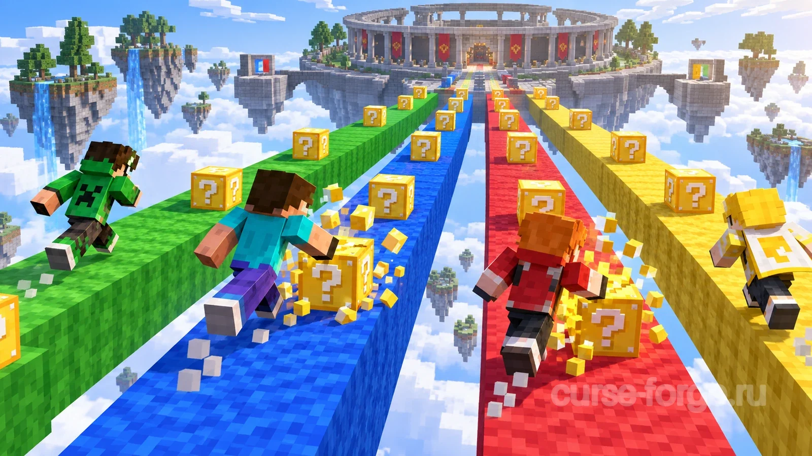 Lucky Blocks Race 2!! - world - multiplayer - [1.20.1] NOW!!