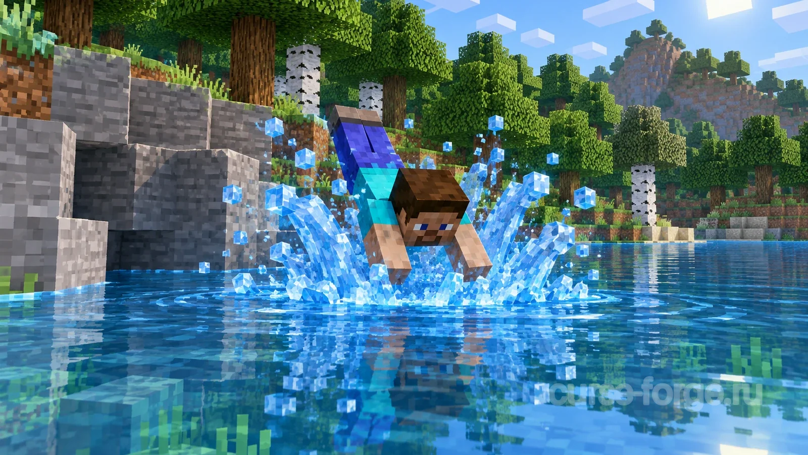 Water Splashes and Waves Surface - Datapack