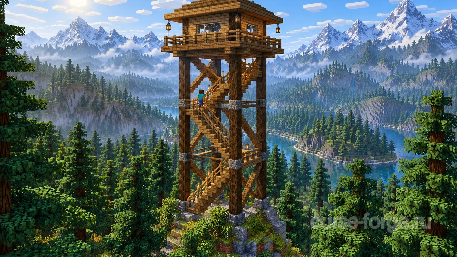 Alaskan Wilderness Tower