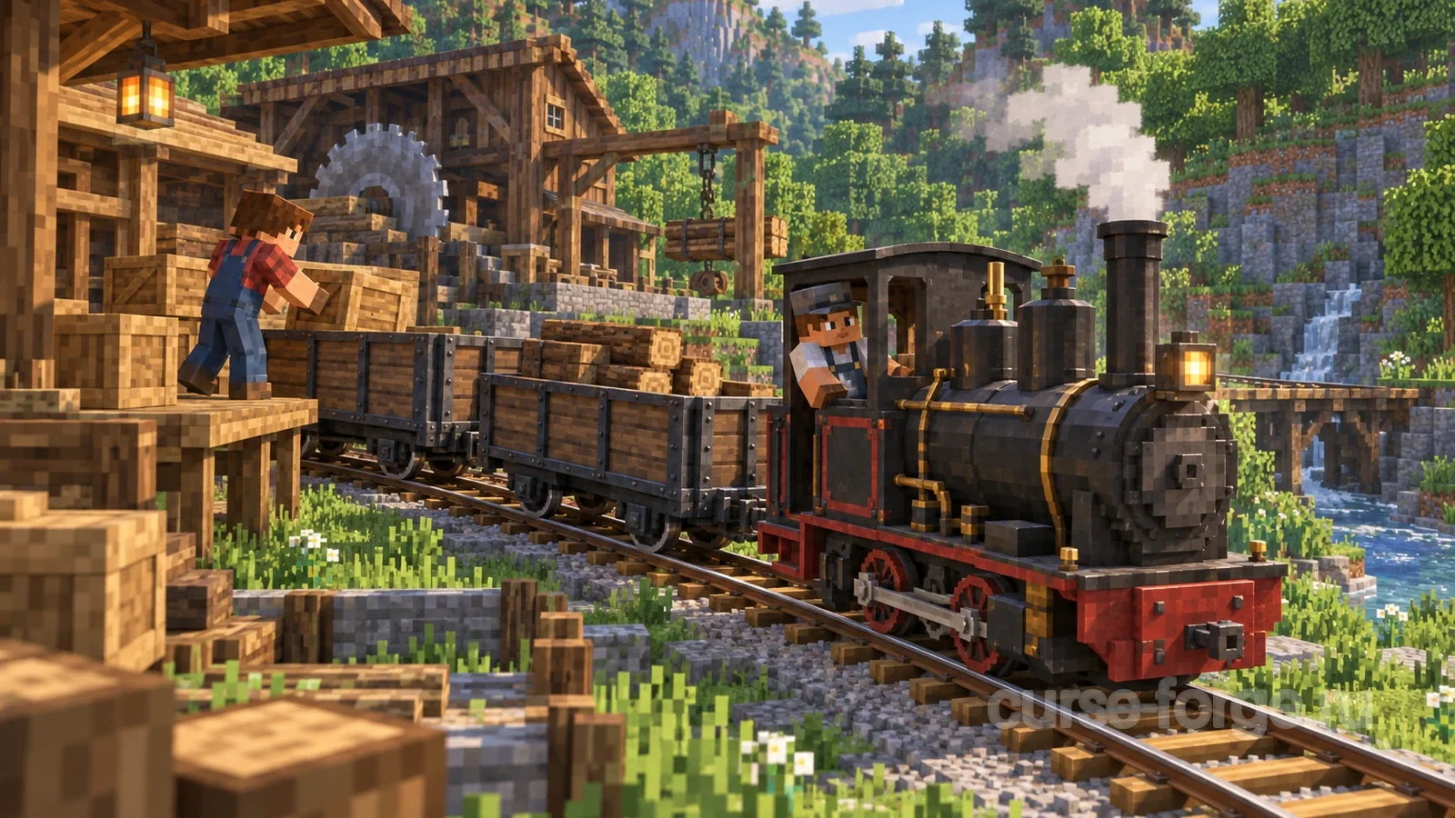 Decauville addon for immersive railroading