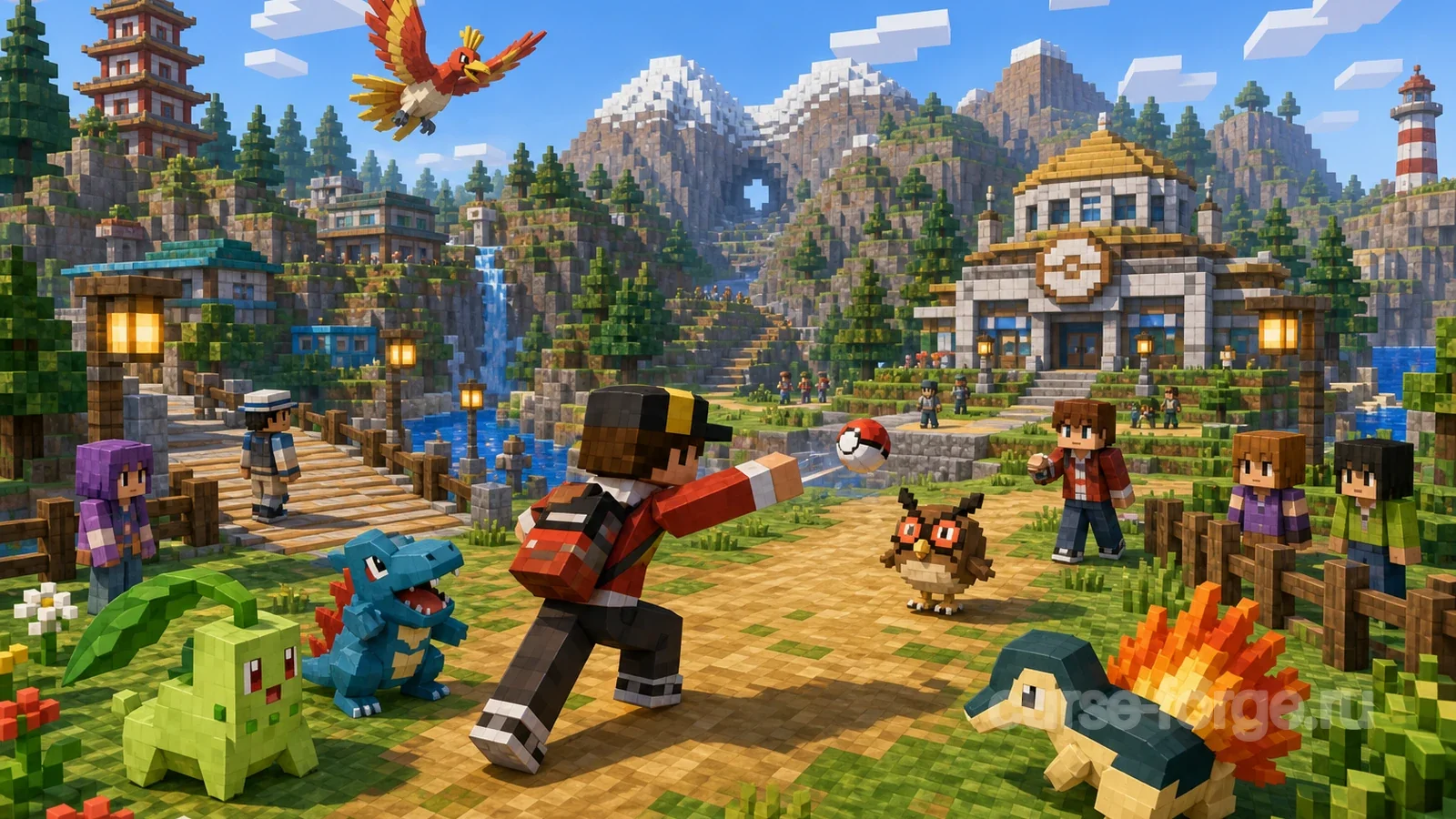Pixelmon Johto - Pokemon's Johto & Kanto recreated