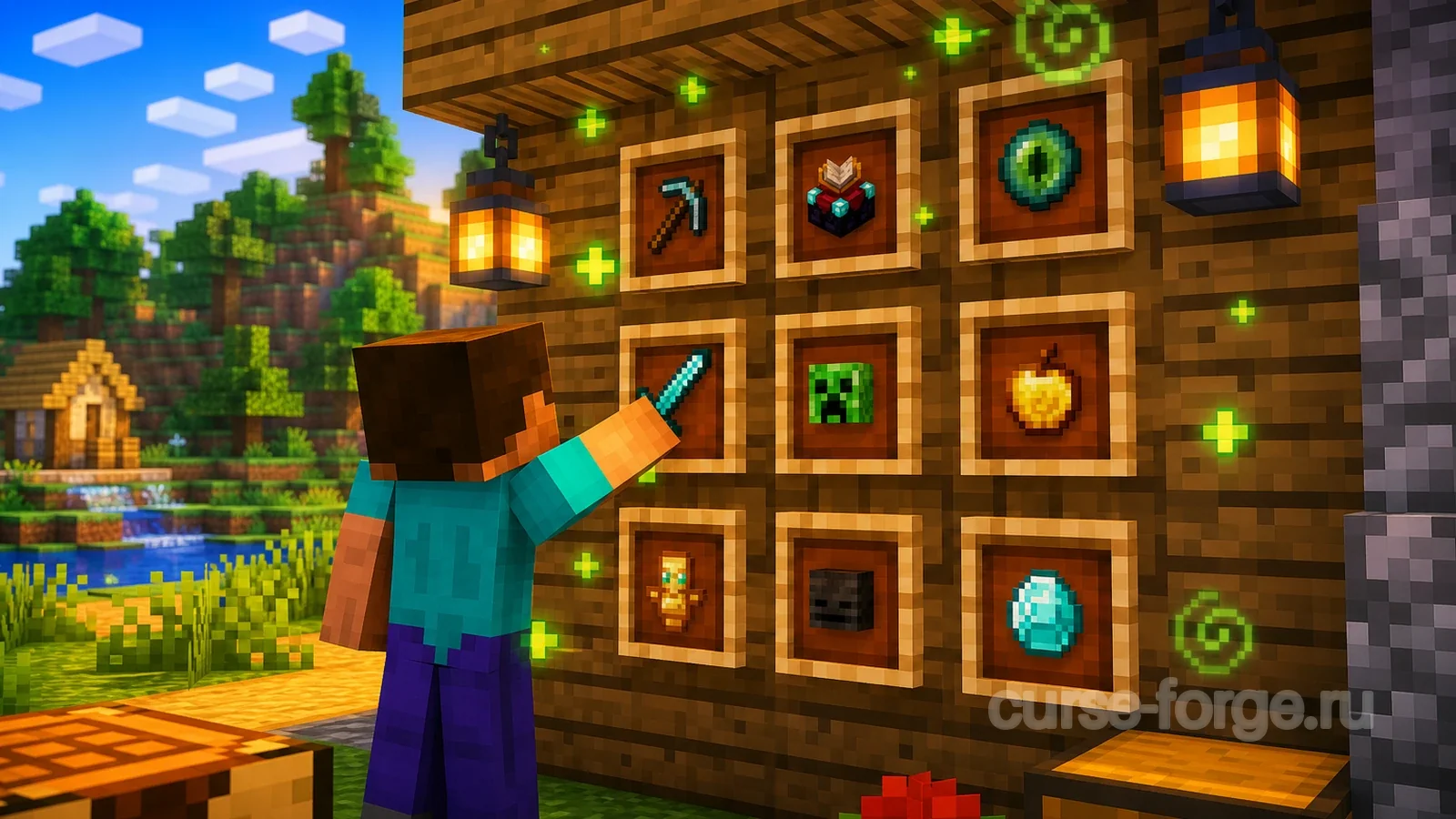 Advancement Plaques [Forge]