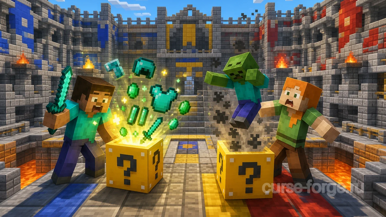 Lucky Block Challenge Games