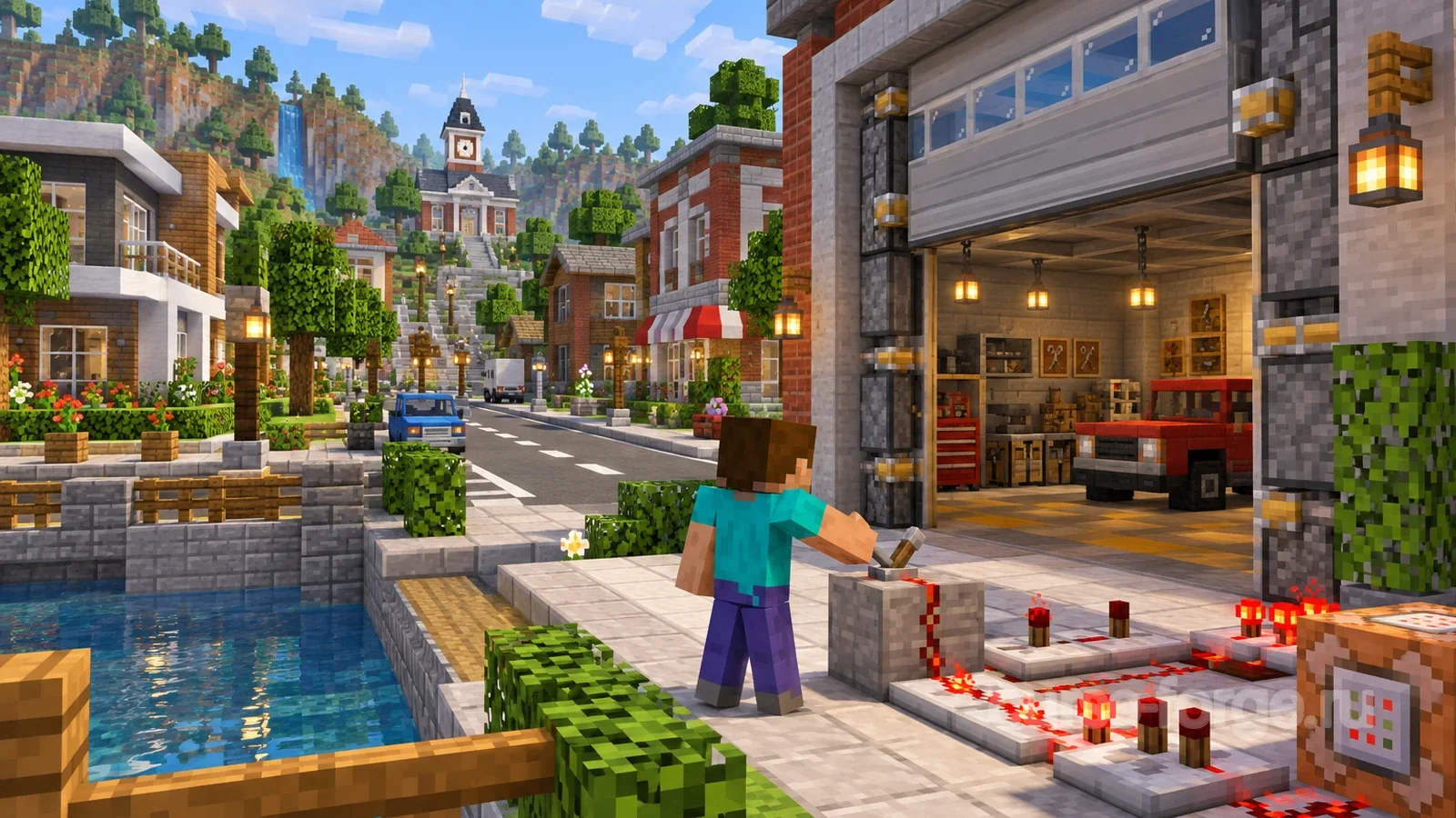 MrCrayfish's Town Replica