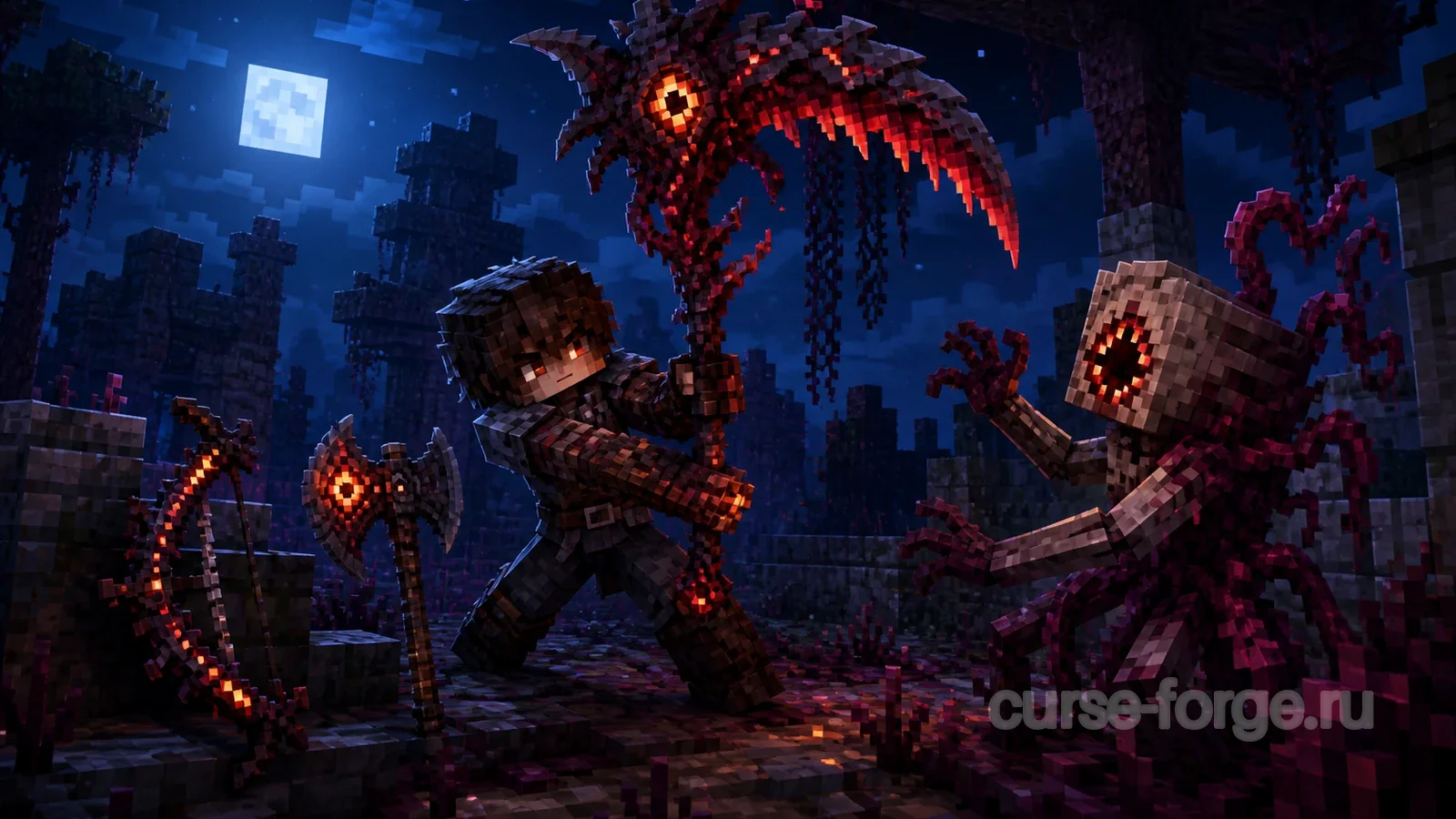 Animated And Emissive: Scape and Run Weapons