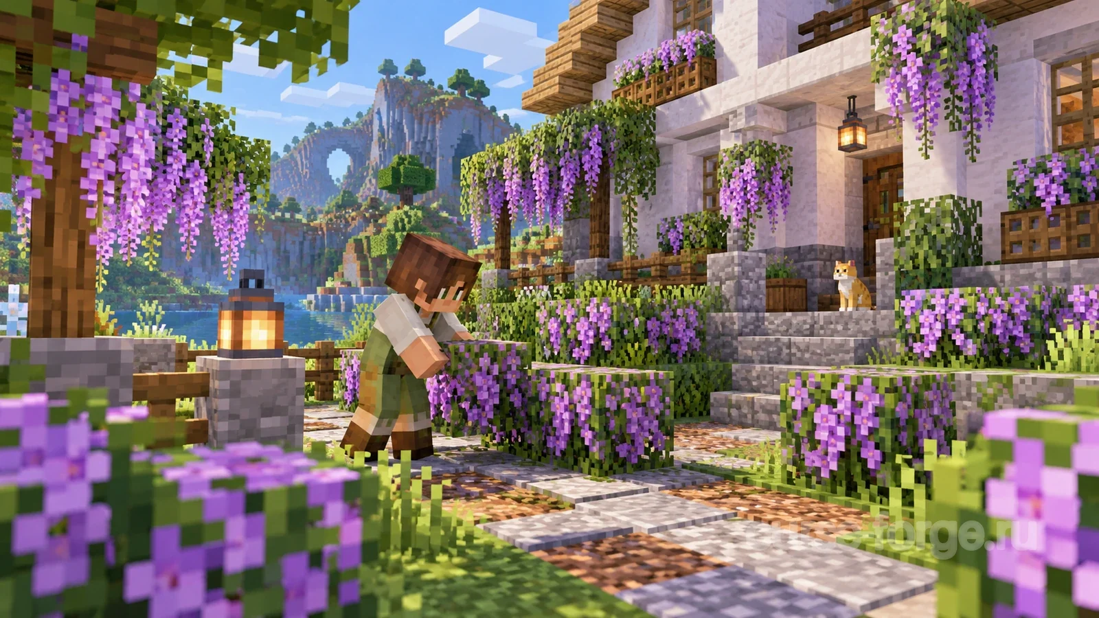 Blooming Wisteria ◦ Bedrock Edition