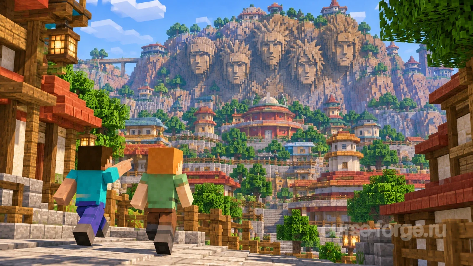 The Naruto Ninja World Map Anime