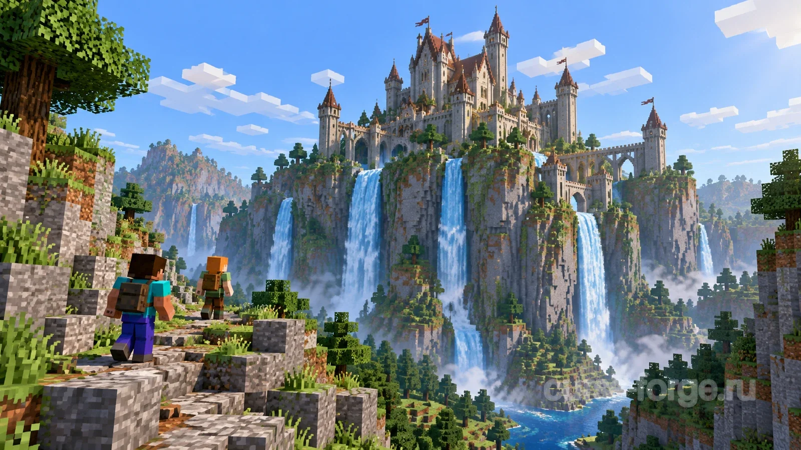 Old Fallen Castle -  Medieval & Fantasy Castle