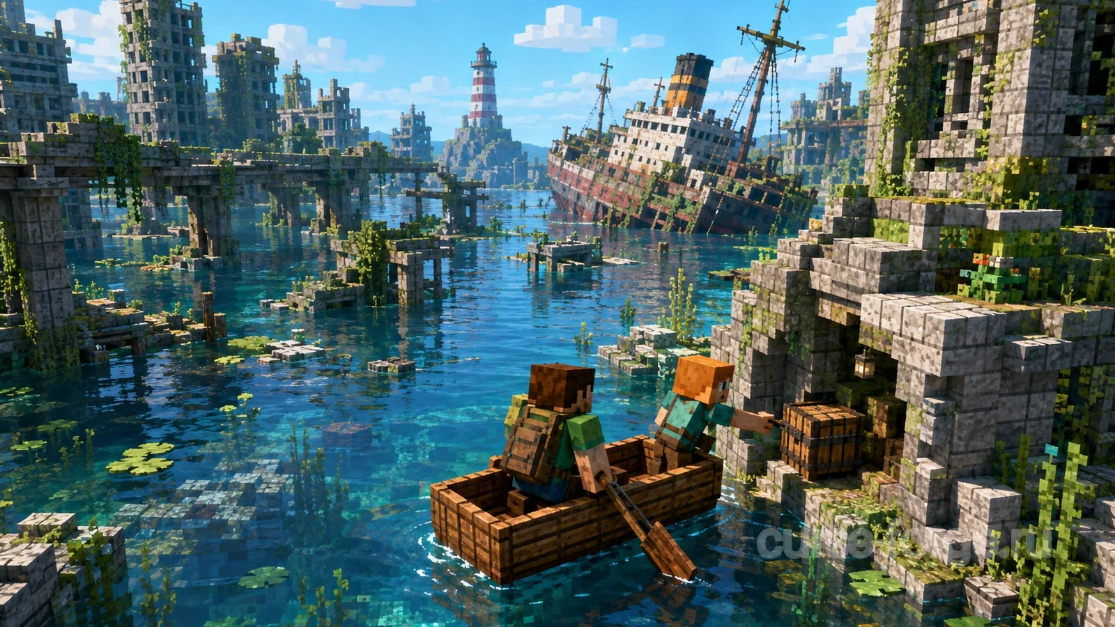 Tideworn - 8 sqkm Forgotten Flooded City