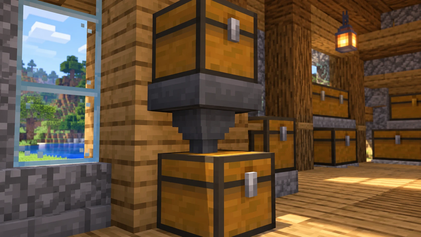 Как работают воронки в Minecraft: перенос предметов и блокировка