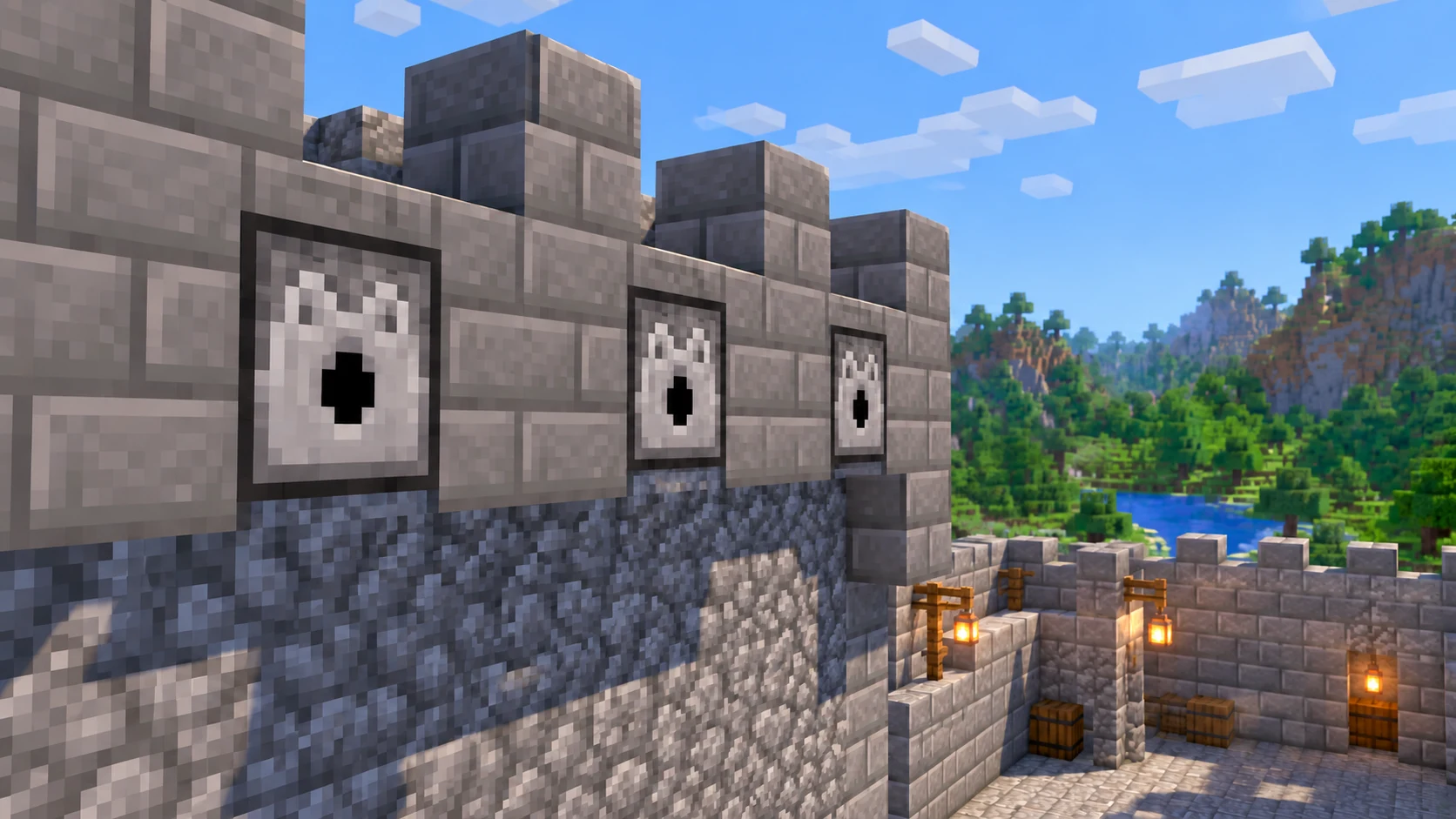 Три раздатчика с таймером в Minecraft: запуск и остановка