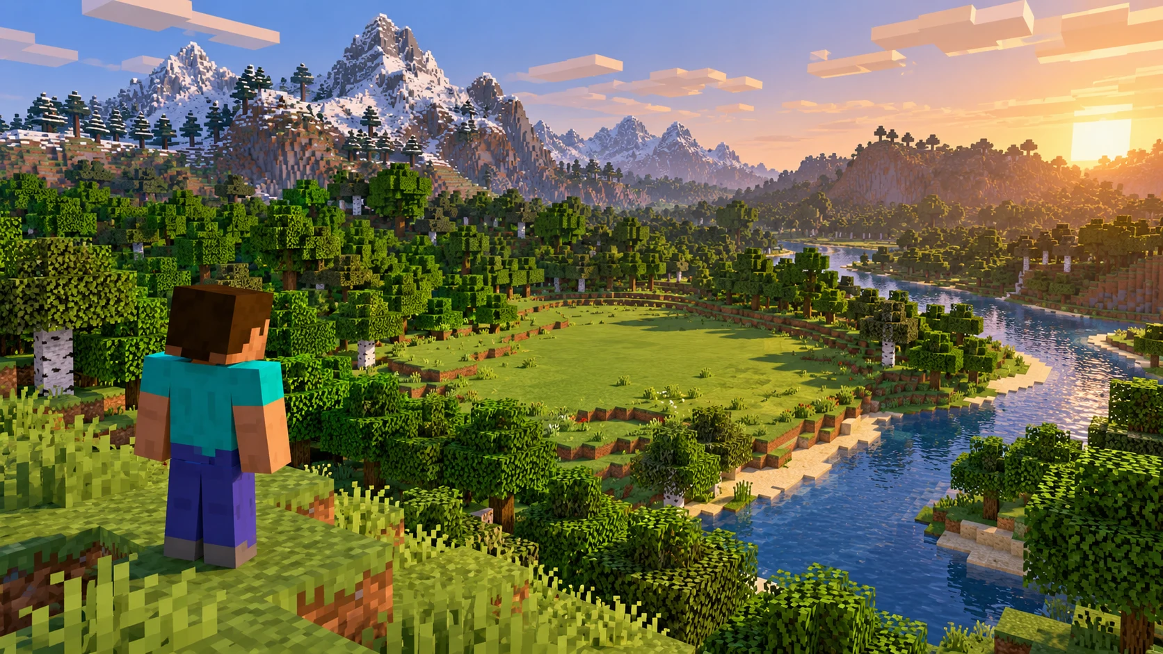 Как выбрать биом для постройки в Minecraft