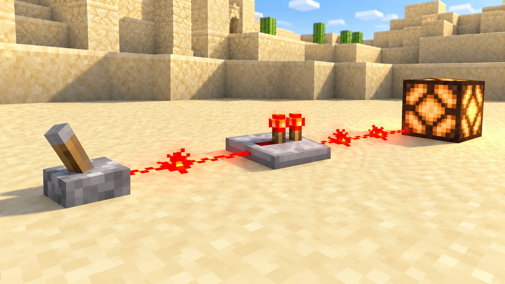 Повторитель в Minecraft: усиление сигнала, задержка и блокировка