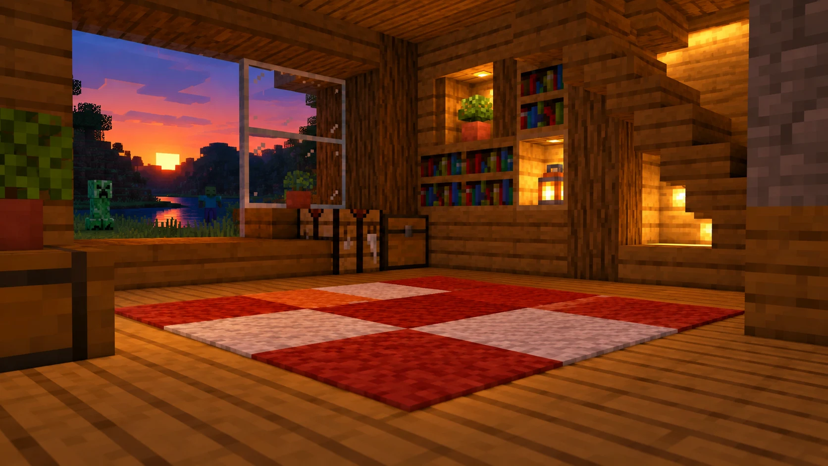 Как спрятать освещение в Minecraft и убрать тёмные углы