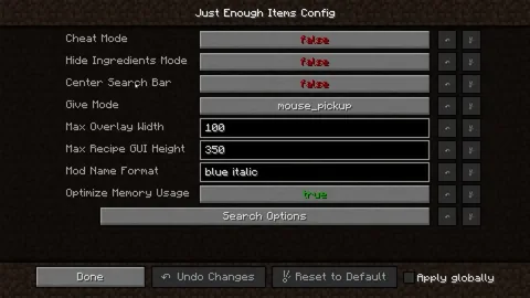 Just Enough Items (JEI) — превью 9