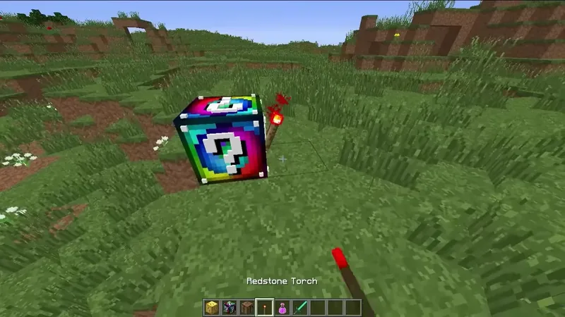 Lucky Block Spiral - 1.8 Lucky Block Addon — скриншот 10