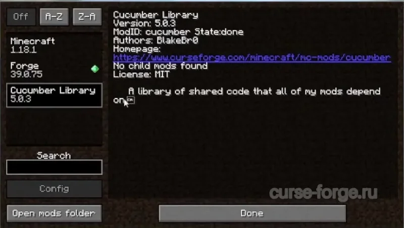 Cucumber Library — скриншот 1
