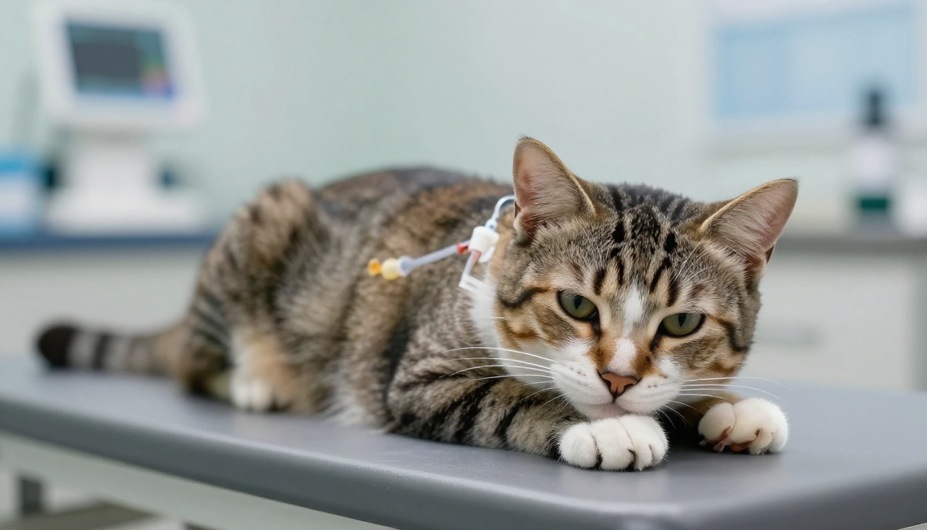 Забор крови у кошек через катетеризацию головной вены: новый метод донорства