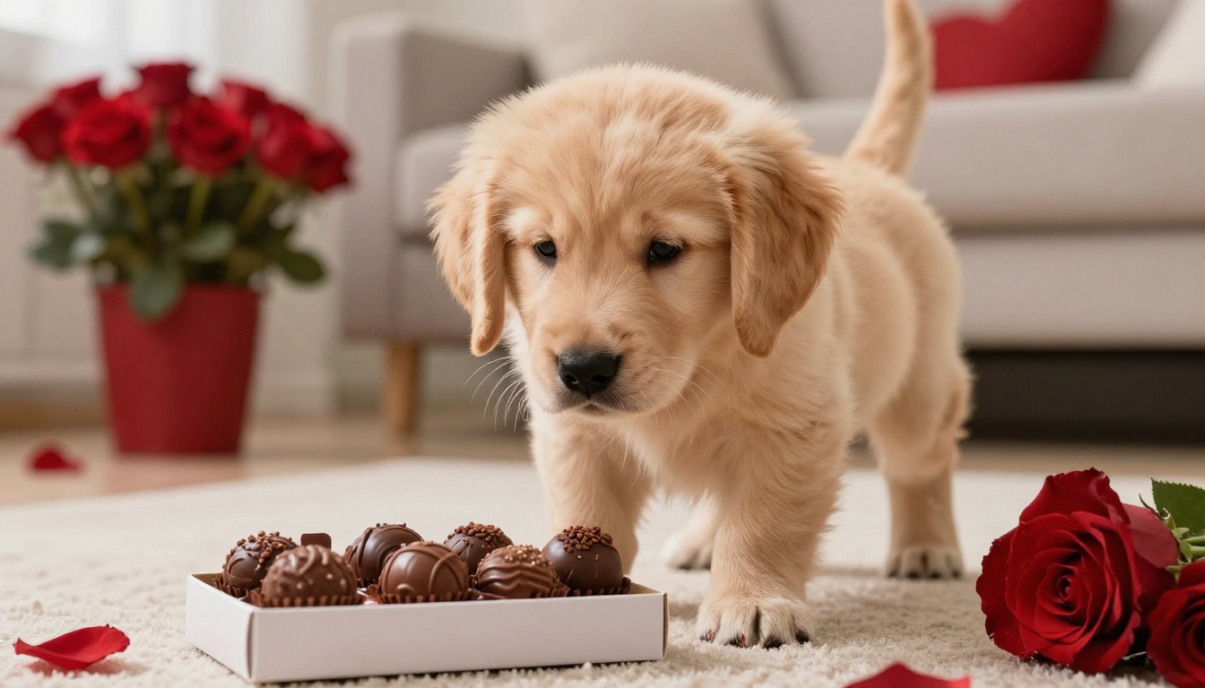 Опасности Дня святого Валентина для питомцев: инфографика