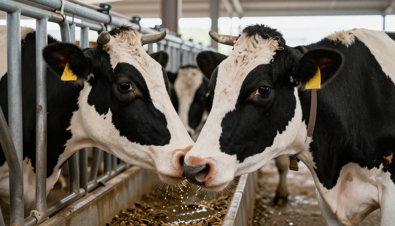 Влияние добавок гуанидиноуксусной кислоты на продуктивность и синтез молочного жира у коров