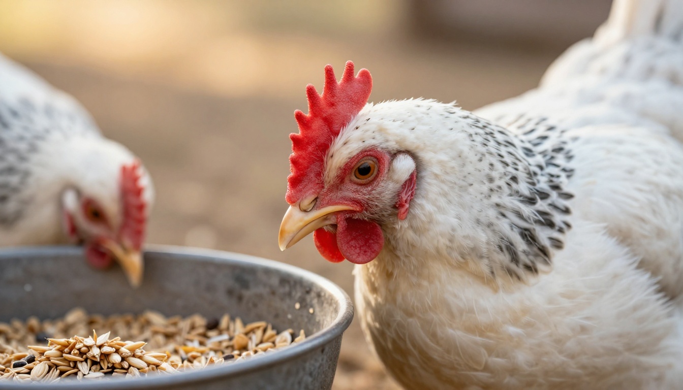 Влияние размера частиц пшеничных отрубей на распределение пищевых волокон в ЖКТ бройлеров