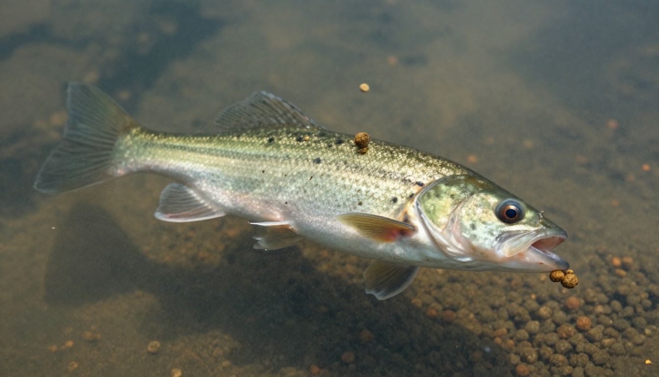 Влияние источников углеводов на качество экструдата и его эффекты на потребление корма и микробиоту у пятнистого окуня