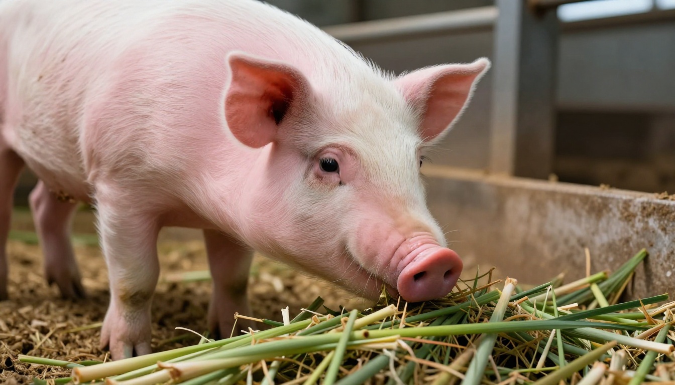 Добавка лемонграсса (Cymbopogon citratus) улучшает рост и здоровье кишечника у отлученных поросят