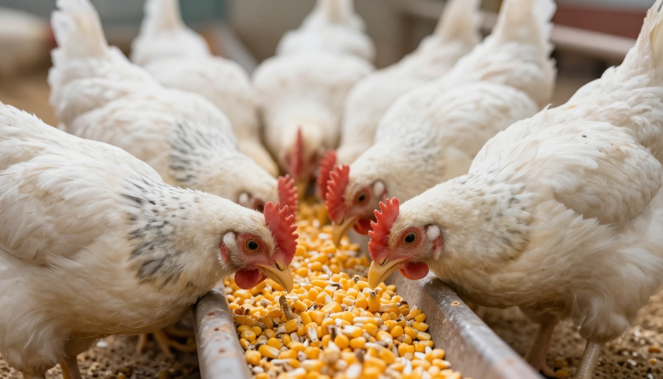 Стратегическое использование β-маннаназы, ксиланазы и β-глюканазы в кукурузных рационах для улучшения продуктивности бройлеров