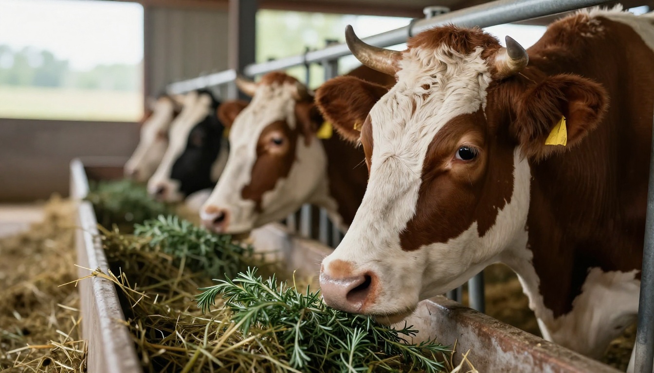 Многомерный омикс-анализ раскрывает механизм повышения молочной продуктивности коров породы Санхе при добавлении экстракта розмарина