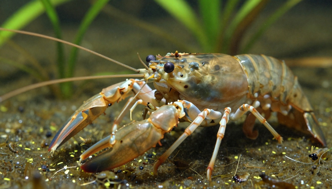 Влияние обезжиренной муки из личинок черной львинки на рост и физиологию гигантской пресноводной креветки