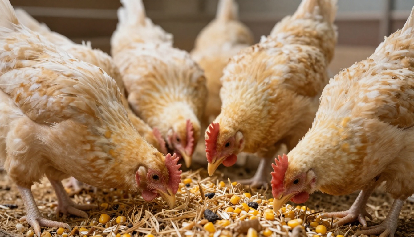 Влияние грубых кукурузных и овсяных оболочек на продуктивность, здоровье кишечника и микробиоту цыплят-бройлеров с низкими показателями