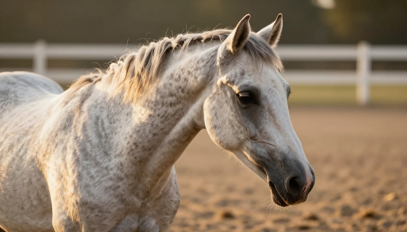 Связь между расположением лицевых завитков, поведением и температурой глаза у молодых лошадей PRE