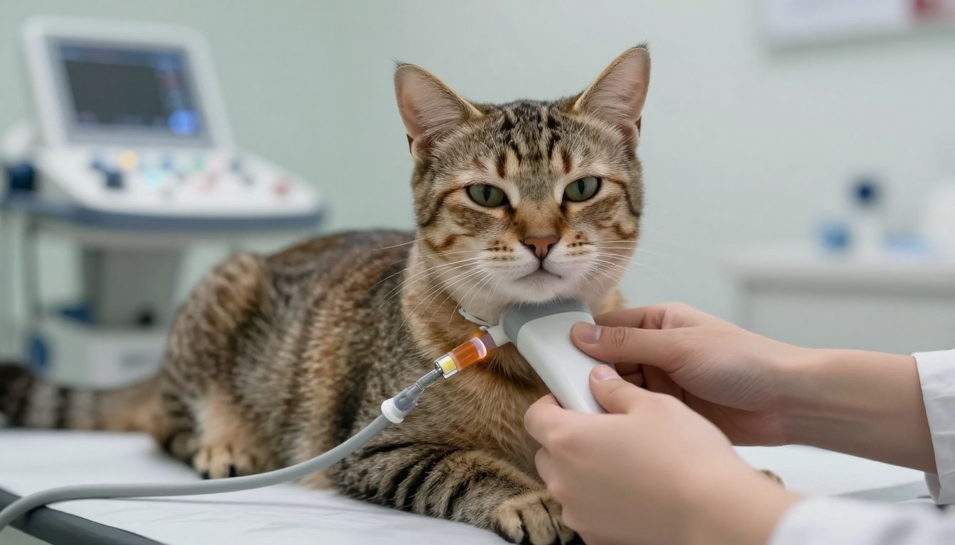 Ультразвуковая диагностика у постели пациента для верификации положения центрального венозного катетера у кошек и собак