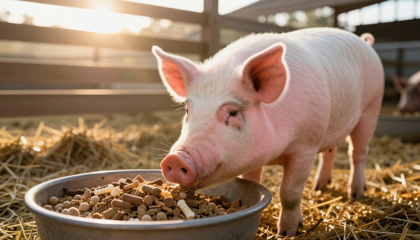 Влияние добавки фенольного экстракта оливковых сточных вод на продуктивность и качество мяса свиней