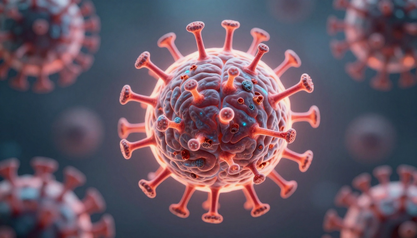 COVID-19 вызывает уникальные изменения в головном мозге в отличие от гриппа