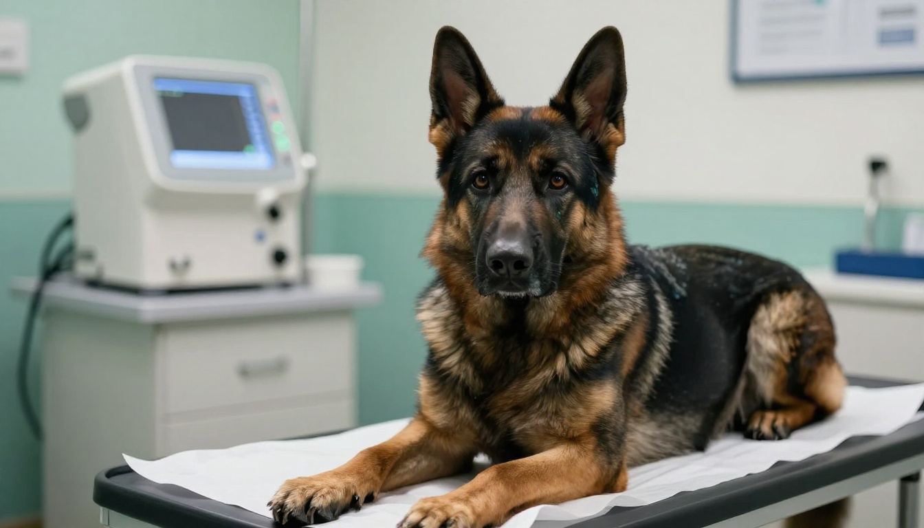 Диагностический путь немецкой овчарки с диссеминированной инфекцией Penicillium labradoris