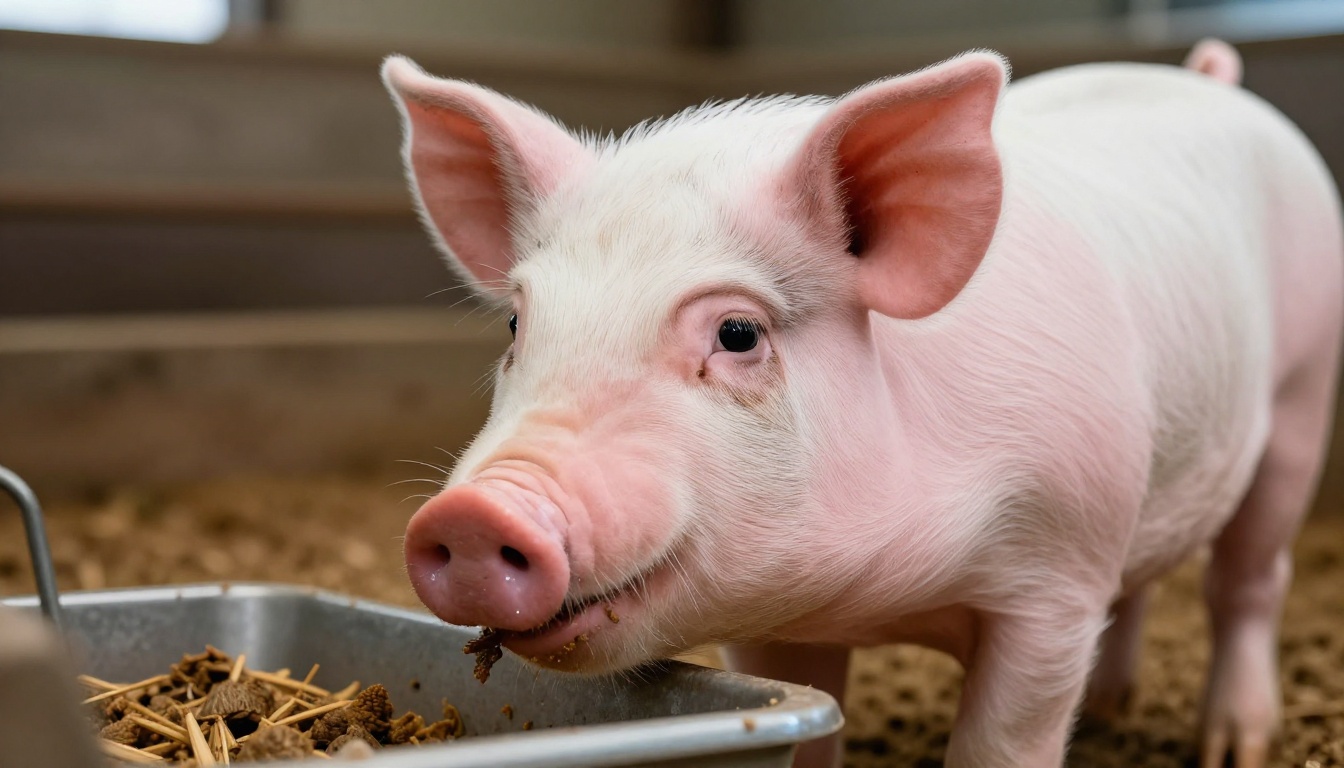 Биосинтетический реутерин улучшает кишечное здоровье у свиней