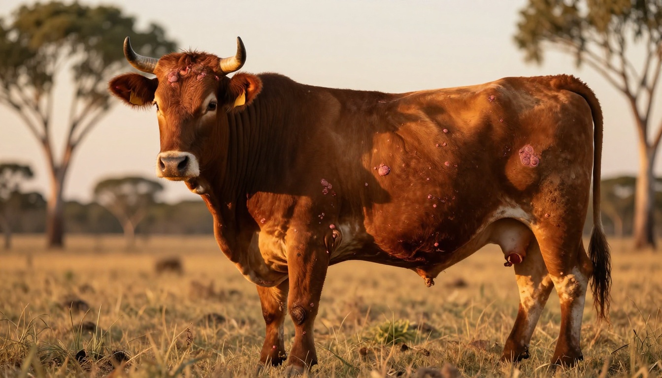Геопространственная модель определяет потенциальные пути проникновения заразного узелкового дерматита в Австралию